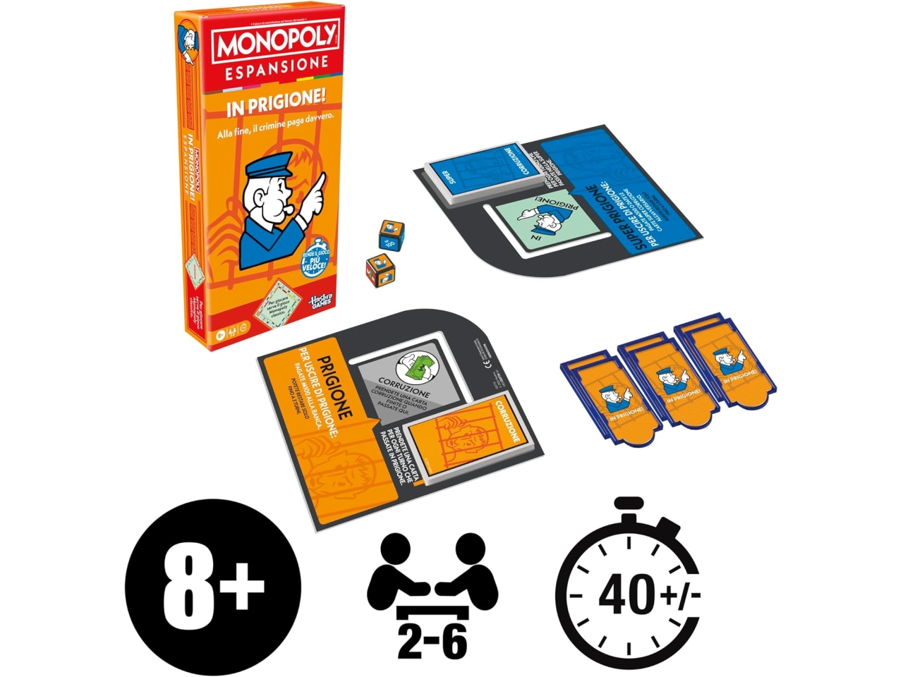 MONOPOLY ESPANSIONE – IN PRIGIONE! G0719103