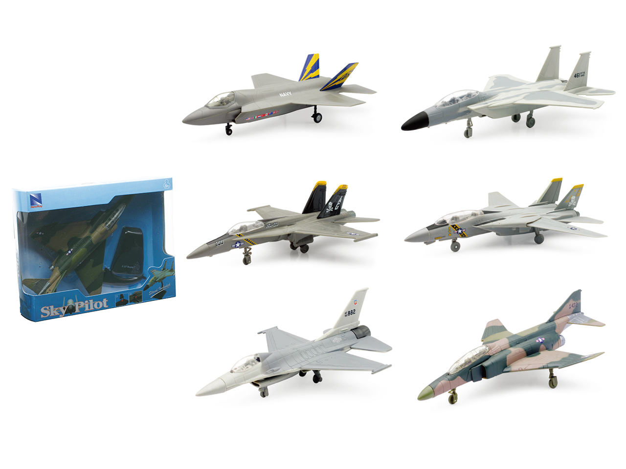 AEREO SKYPILOT FIGHTER 1:72 IN 6 ASSORTITO 21373
