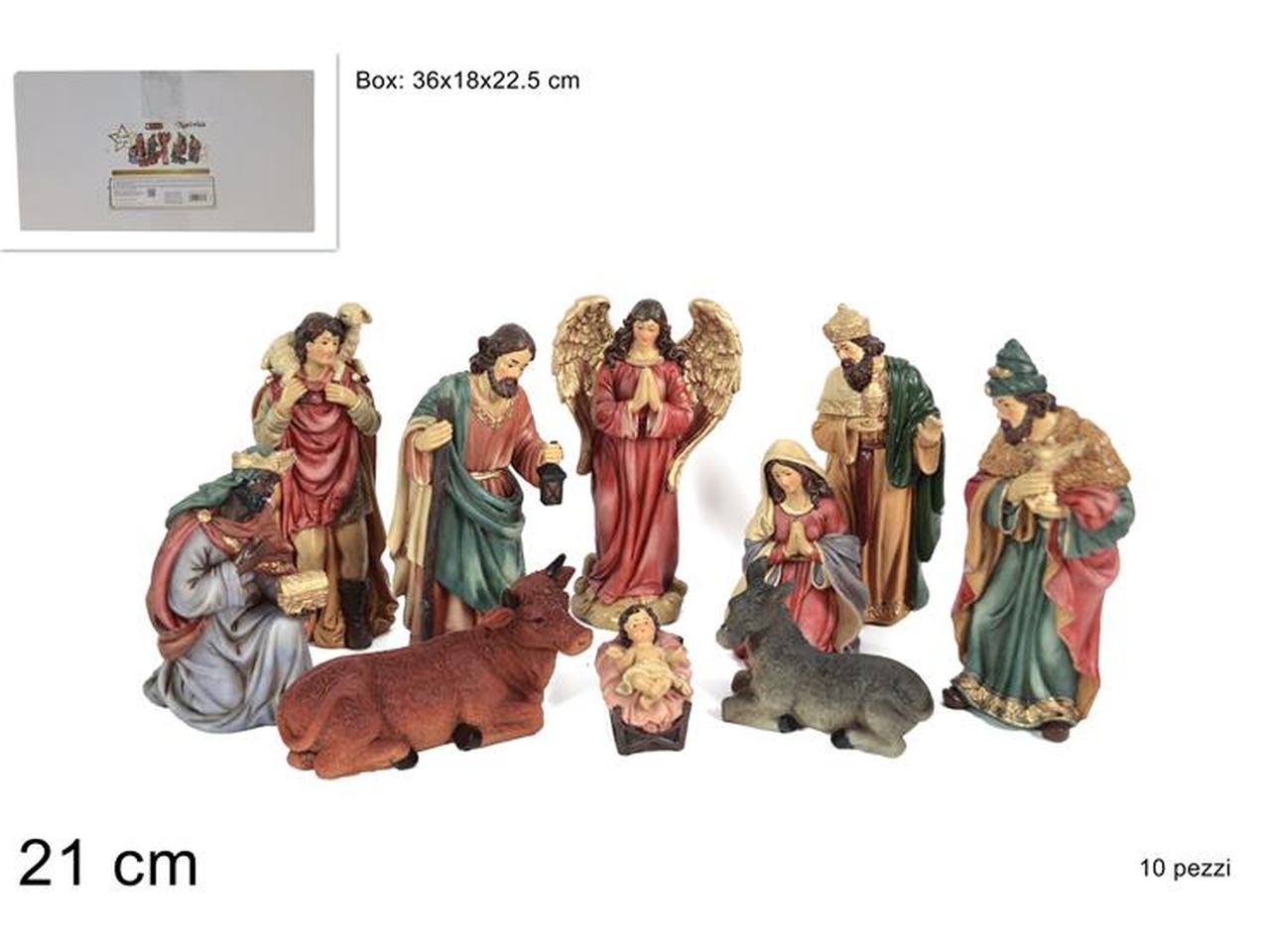 NATIVITA’ 21CM SET 10PZ XNA17005121 NATIVITA’ 21CM SET 10PZ XNA17005121