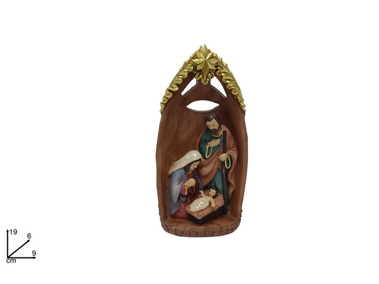 NATIVITA’ C/CAPANNA 19CM XNA23031871 NATIVITA’ C/CAPANNA 19CM XNA23031871