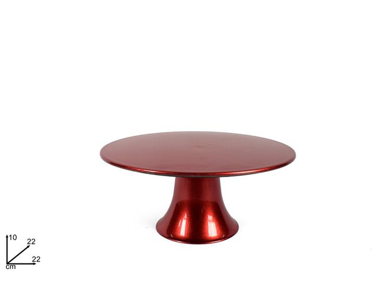 ALZATA 22XH.10CM PLASTICA ROSSO XNA22001021