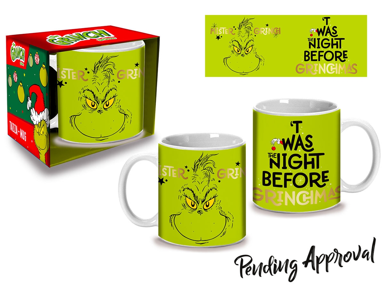 GRINCH TAZZA MUG E13992 MC GRINCH TAZZA MUG E13992 MC
