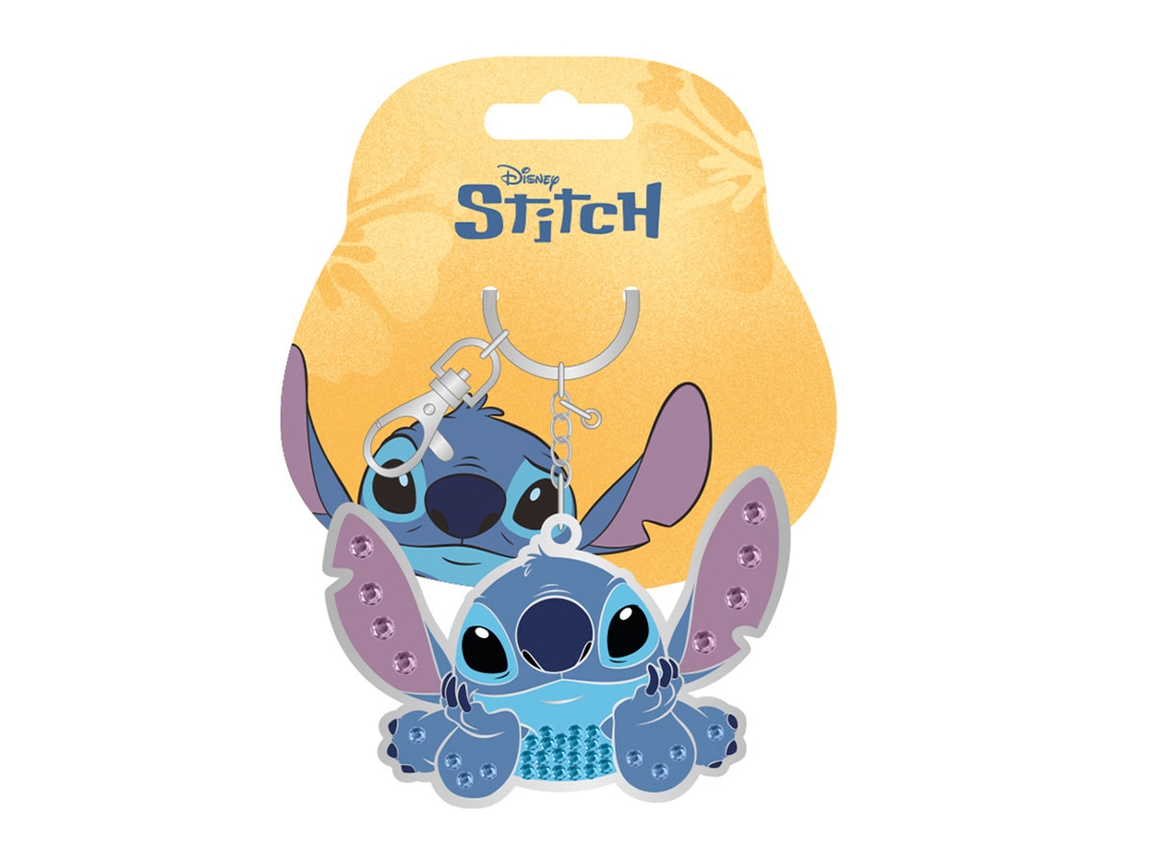 STITCH PORTACHIAVI CON STRASS D14032 MC