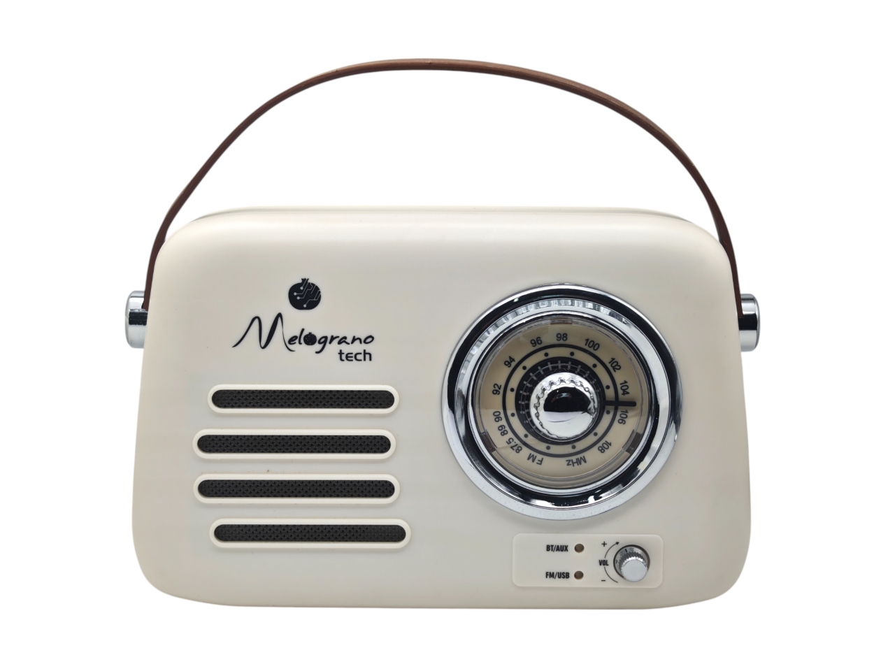 RADIO VINTAGE BLUETOOTH PANNA 22X9X19CM 1432001