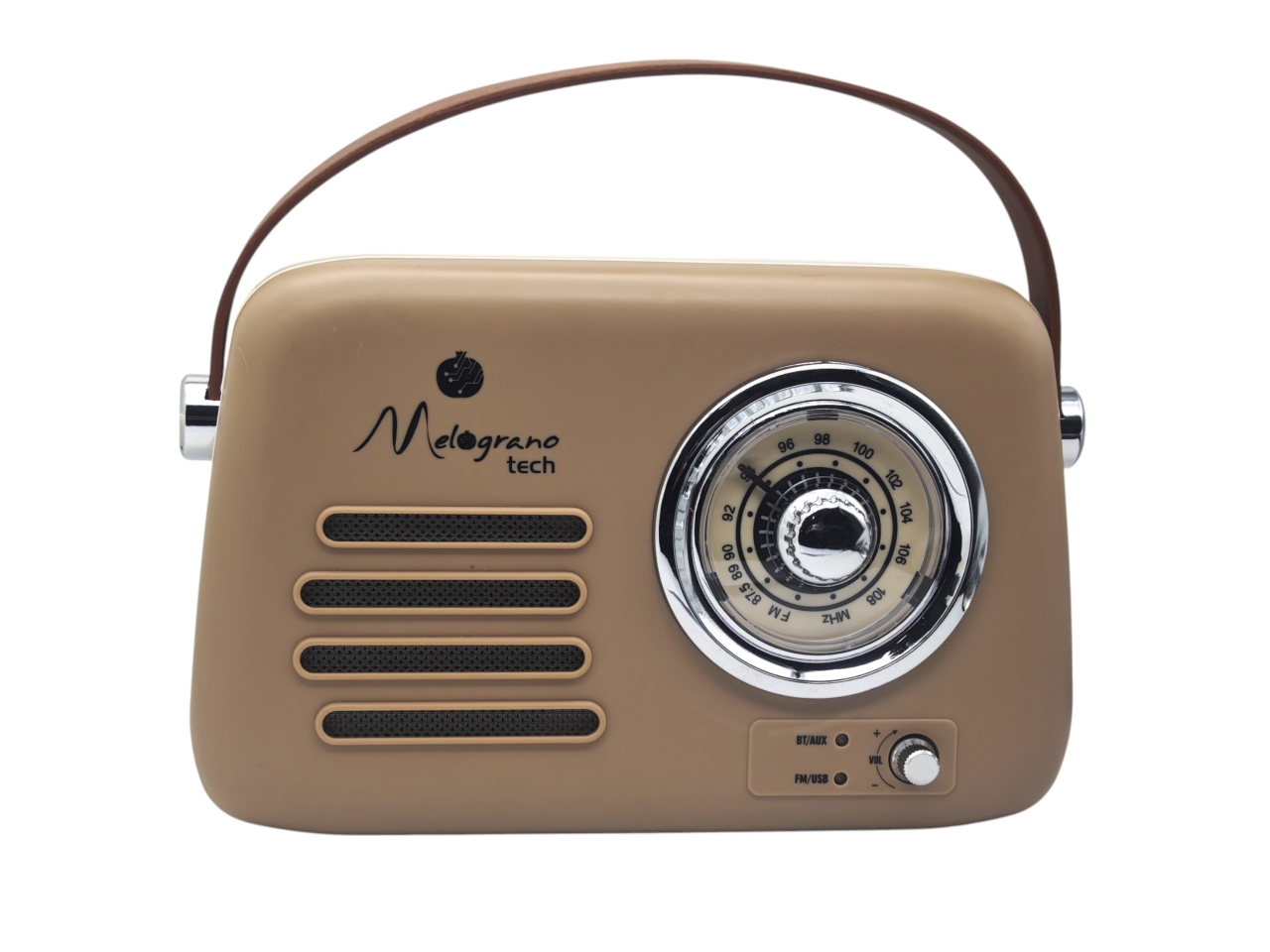 RADIO VINTAGE BLUETOOTH TORTORA 22X9X19CM 1432004