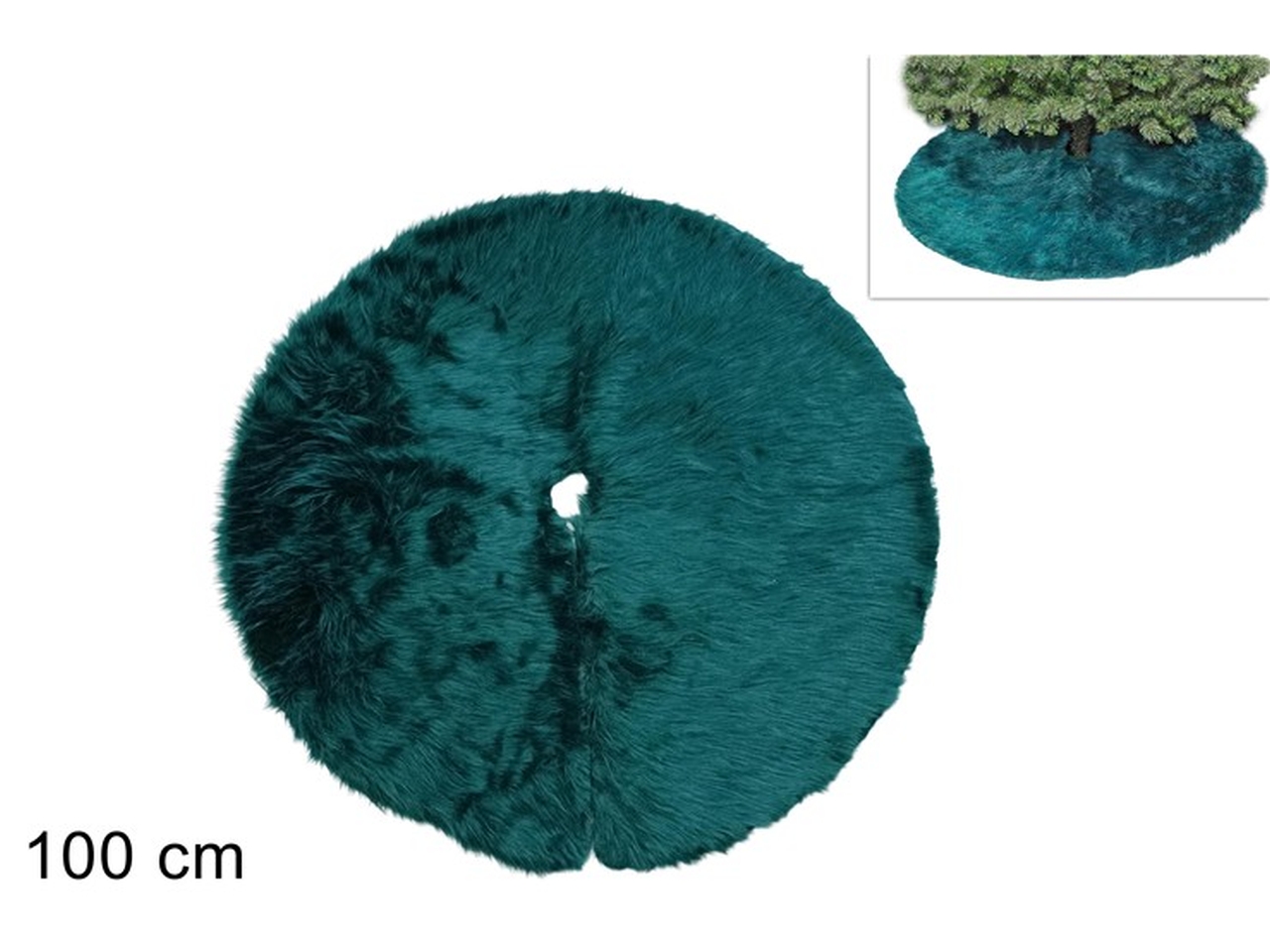 COPRIBASE ALBERO PELLICCIA VERDE 100CM XNA25000221 COPRIBASE ALBERO PELLICCIA VERDE 100CM XNA25000221