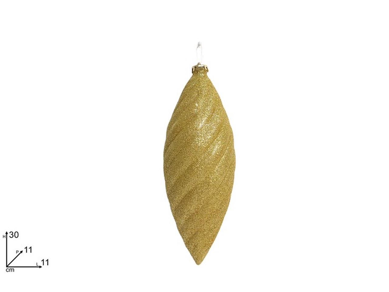 APPENDINO GOCCIA 30CM GLITTER OROXNA25003891