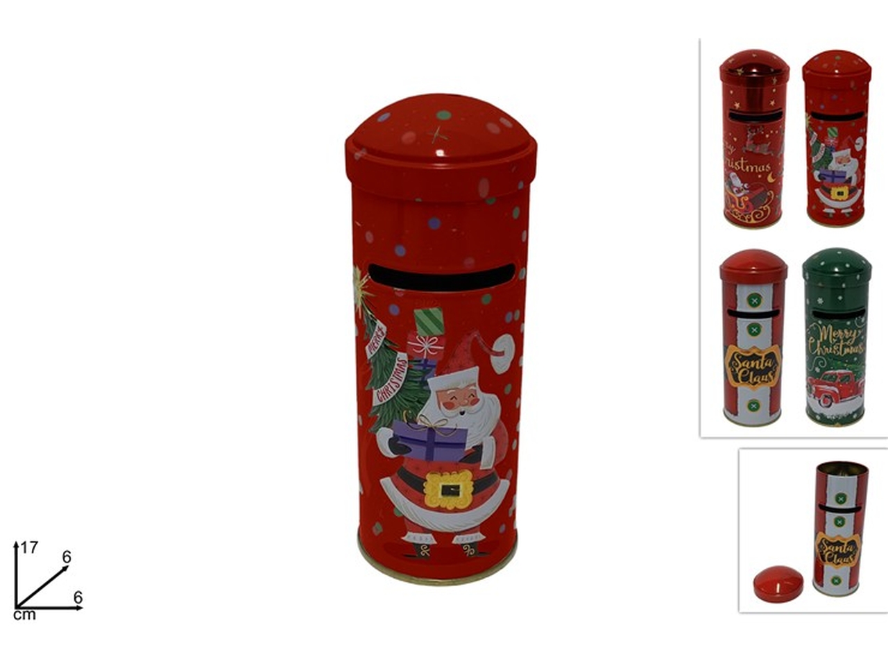 BARATTOLO LATTA CASSETTA POSTALE 17CM XNA23020831 BARATTOLO LATTA CASSETTA POSTALE 17CM XNA23020831