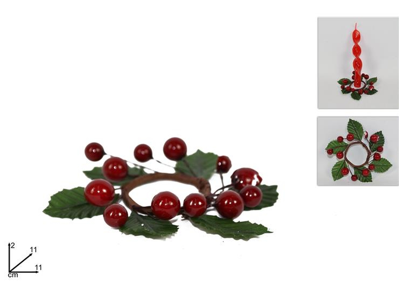 GIROCANDELA 11CM C/BACCHE XNA16010891 GIROCANDELA 11CM C/BACCHE XNA16010891