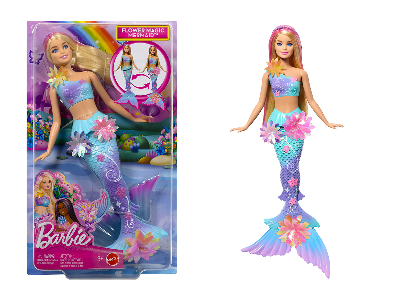 BARBIE GRDN FTR MERMAID 1 JDM72-0