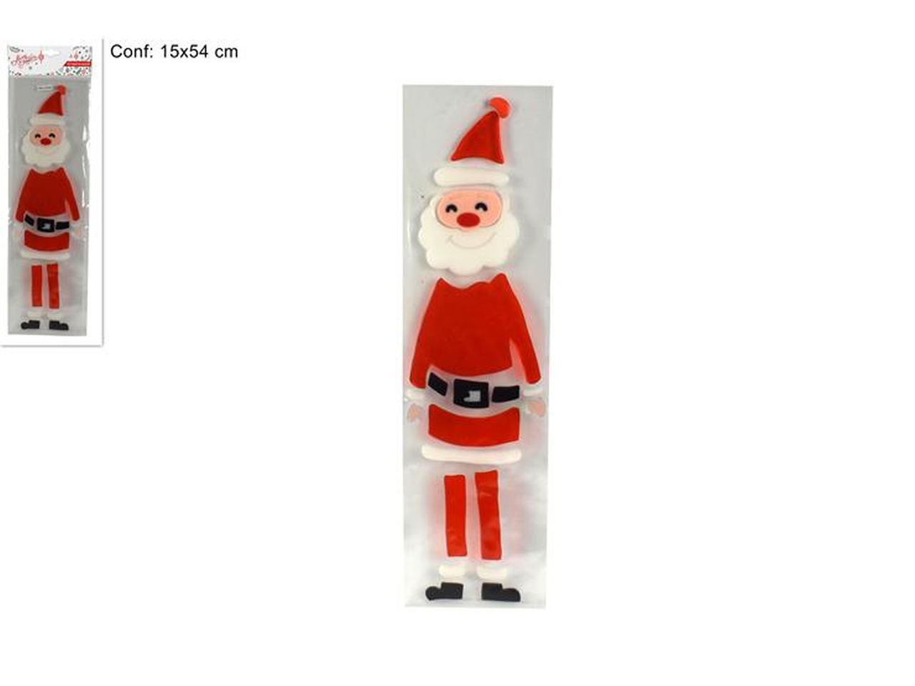 VETROFANIA BABBO NATALE 15X54CM XNA20011161