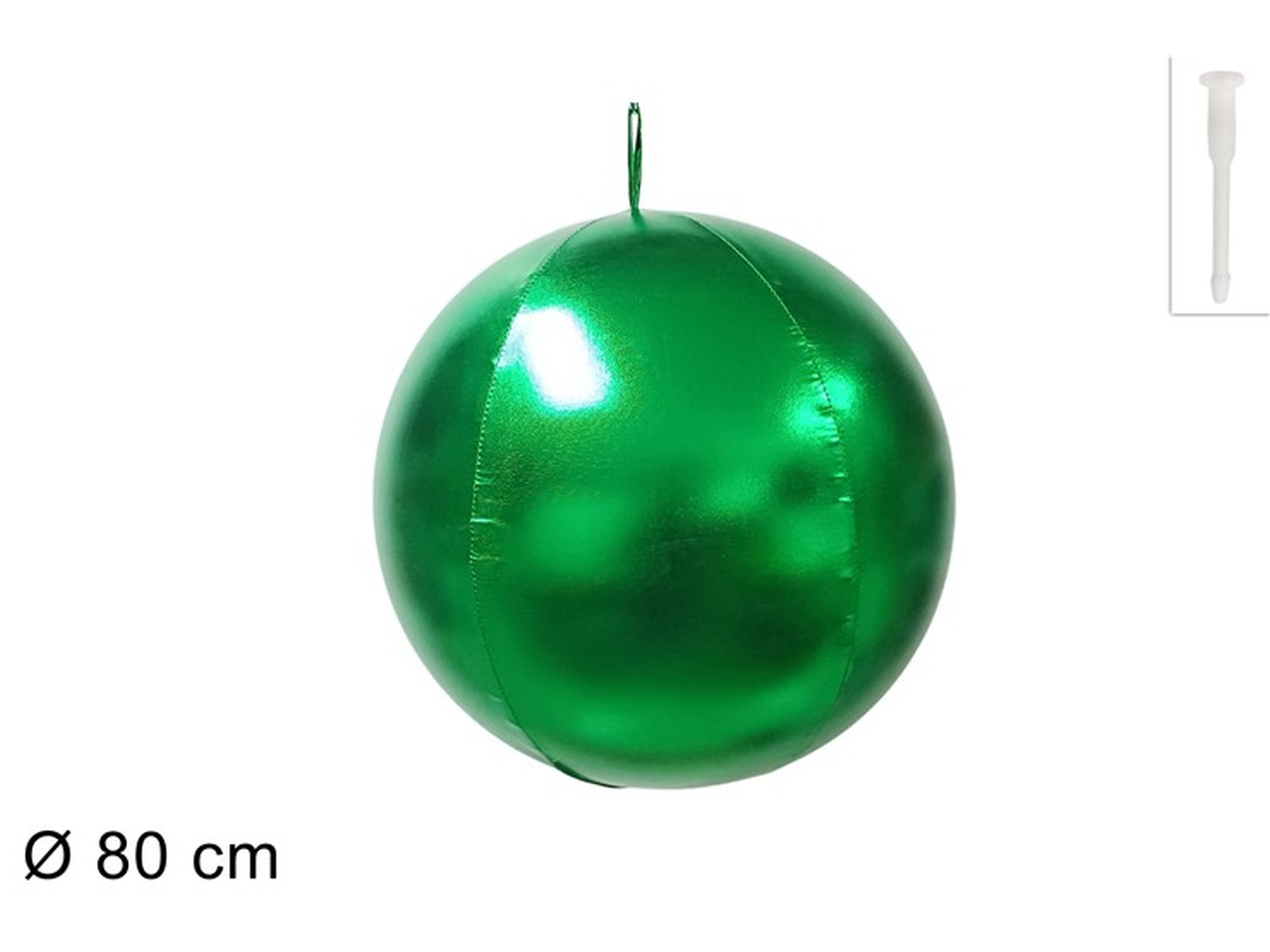 PALLA GONFIABILE 80CM VERDE XNA24028511