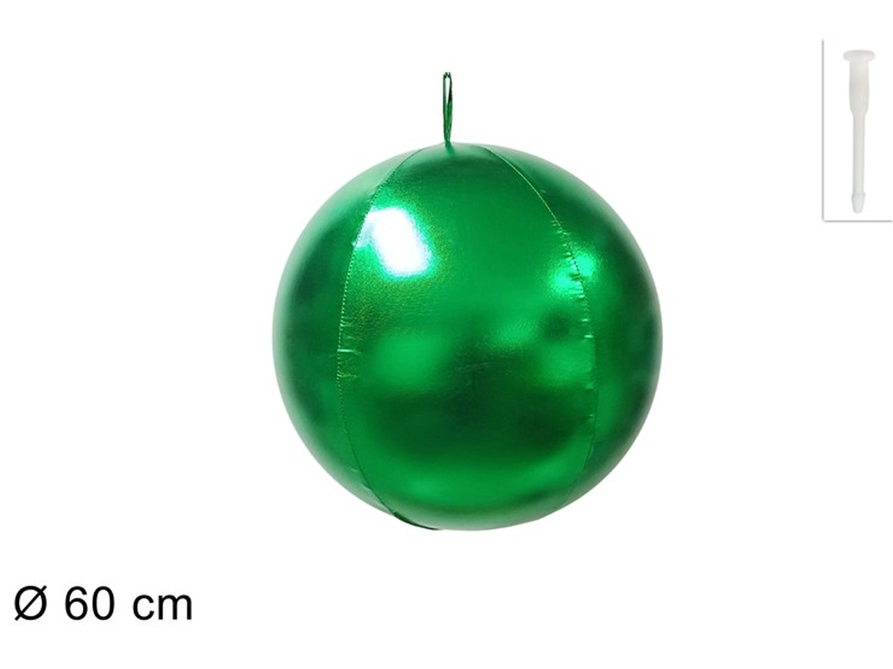 PALLA GONFIABILE 60CM VERDE XNA24017551