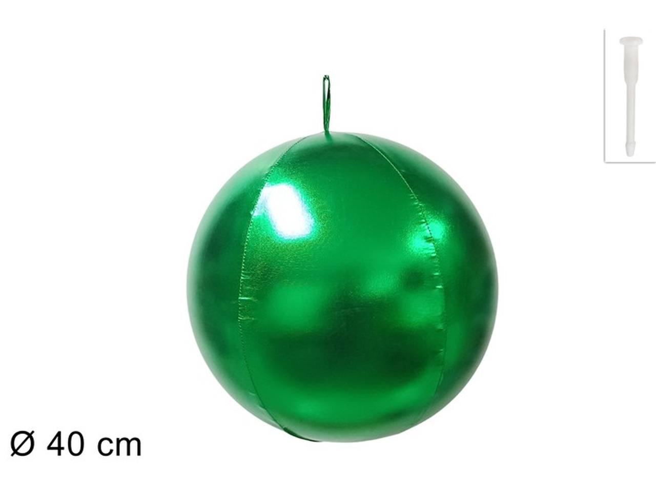 PALLA GONFIABILE 40CM VERDE XNA24017471