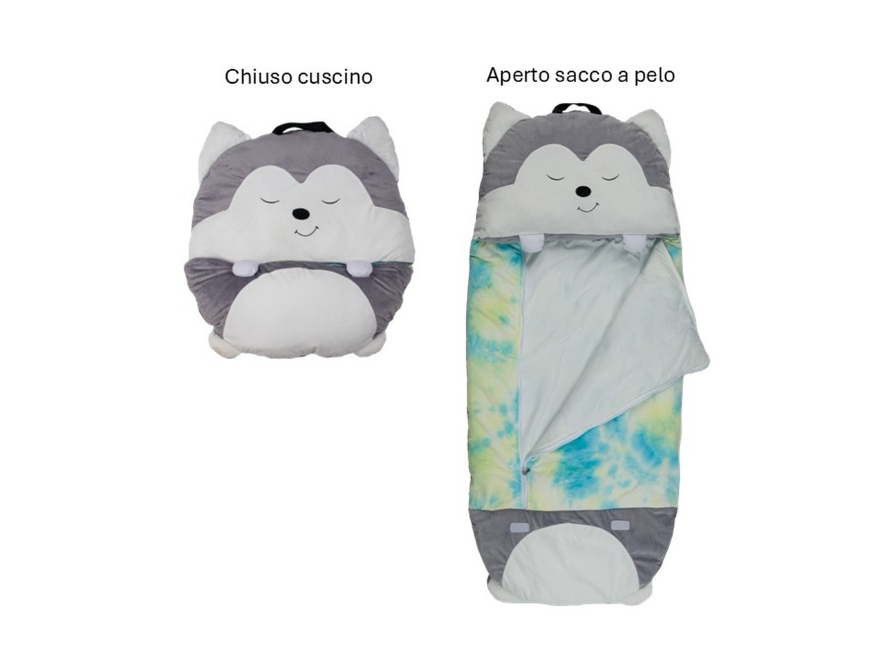 SACCO A PELO CANE 130x60CM 26446