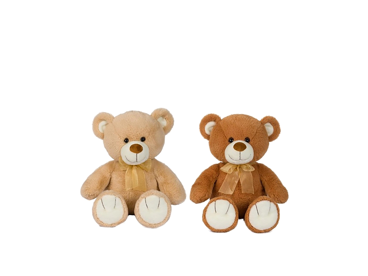 PELUCHE ORSO 50CM BEIGE E MARRONE ASS. 26492