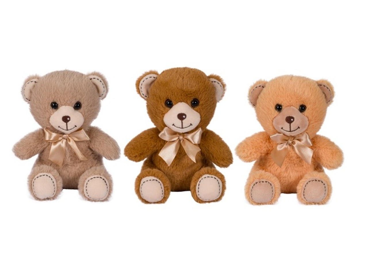 PELUCHE ORSETTO H.20CM IN 3 COLORI ASSORTITI 28217 PELUCHE ORSETTO H.20CM IN 3 COLORI ASSORTITI 28217