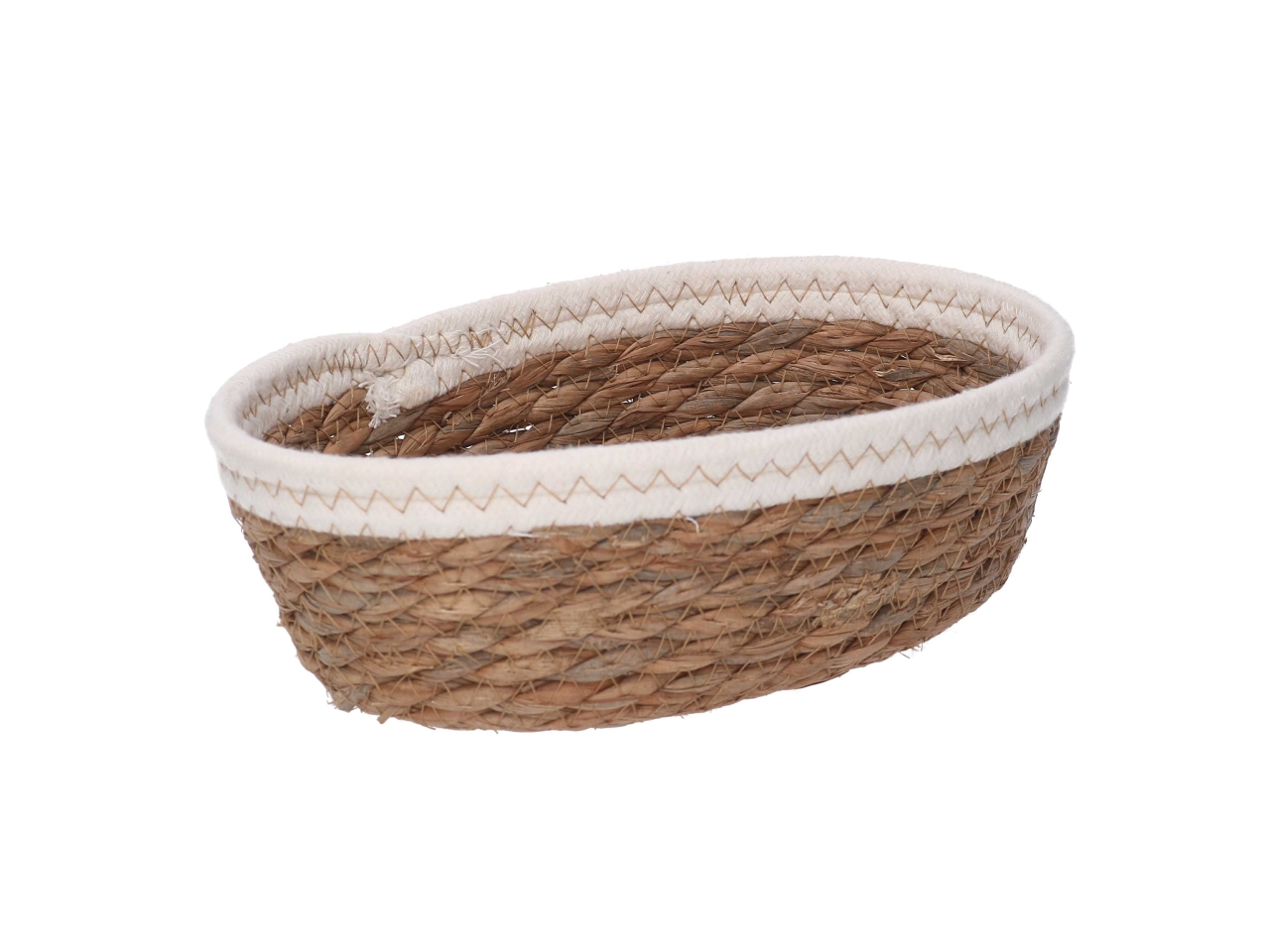 CESTINO OVALE GIACINTO 22X16XH.7CM CORDA2322820000
