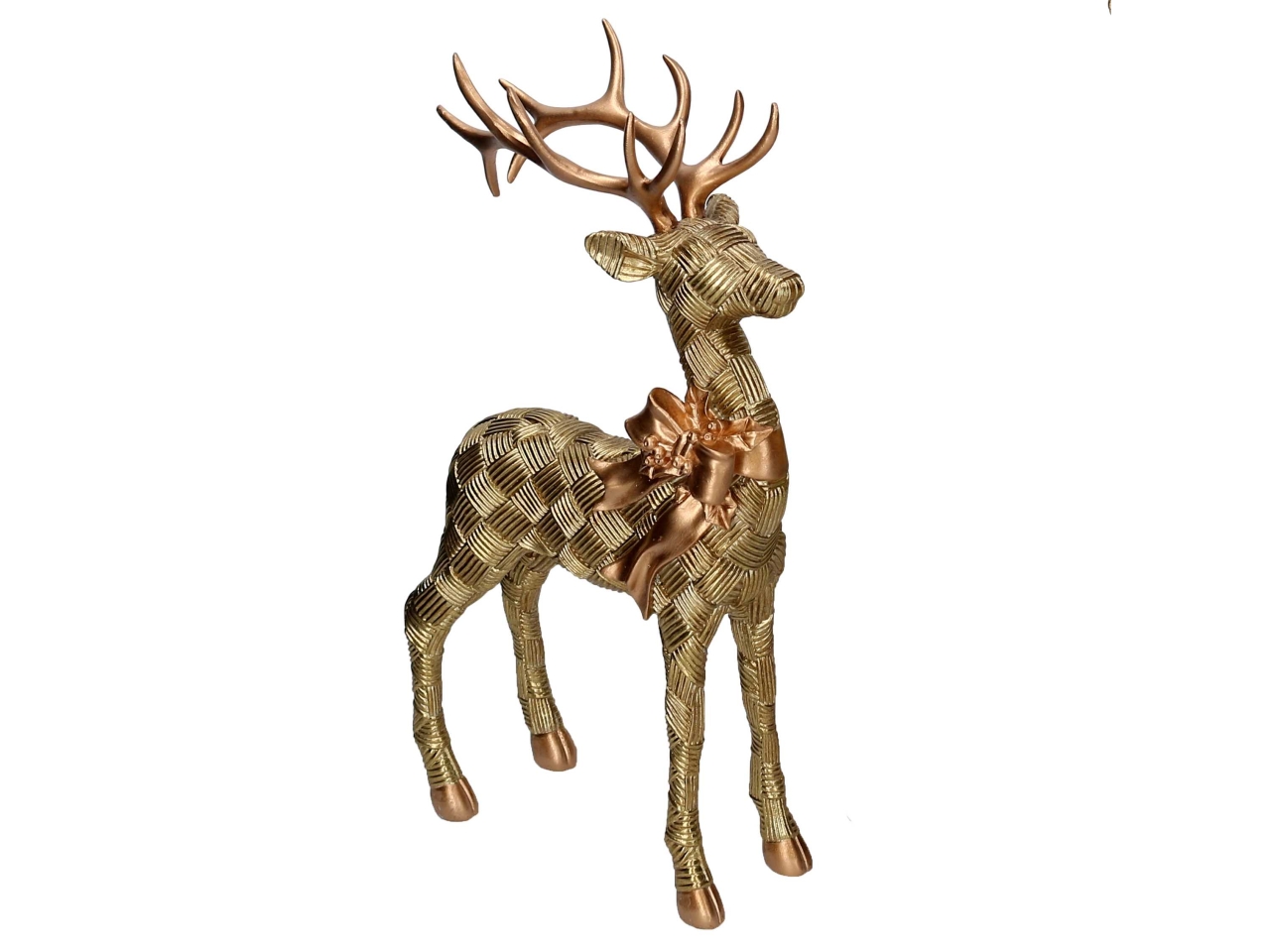 RENNA RESINA 23,8X9,5XH.38CM ORO 6368010000