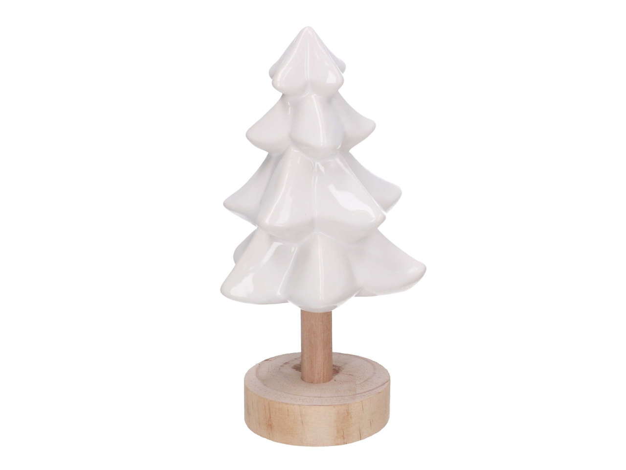 ALBERO 19,4CM CERAM.C/BASE LEGNO BIANCO 7618830000 ALBERO 19,4CM CERAM.C/BASE LEGNO BIANCO 7618830000