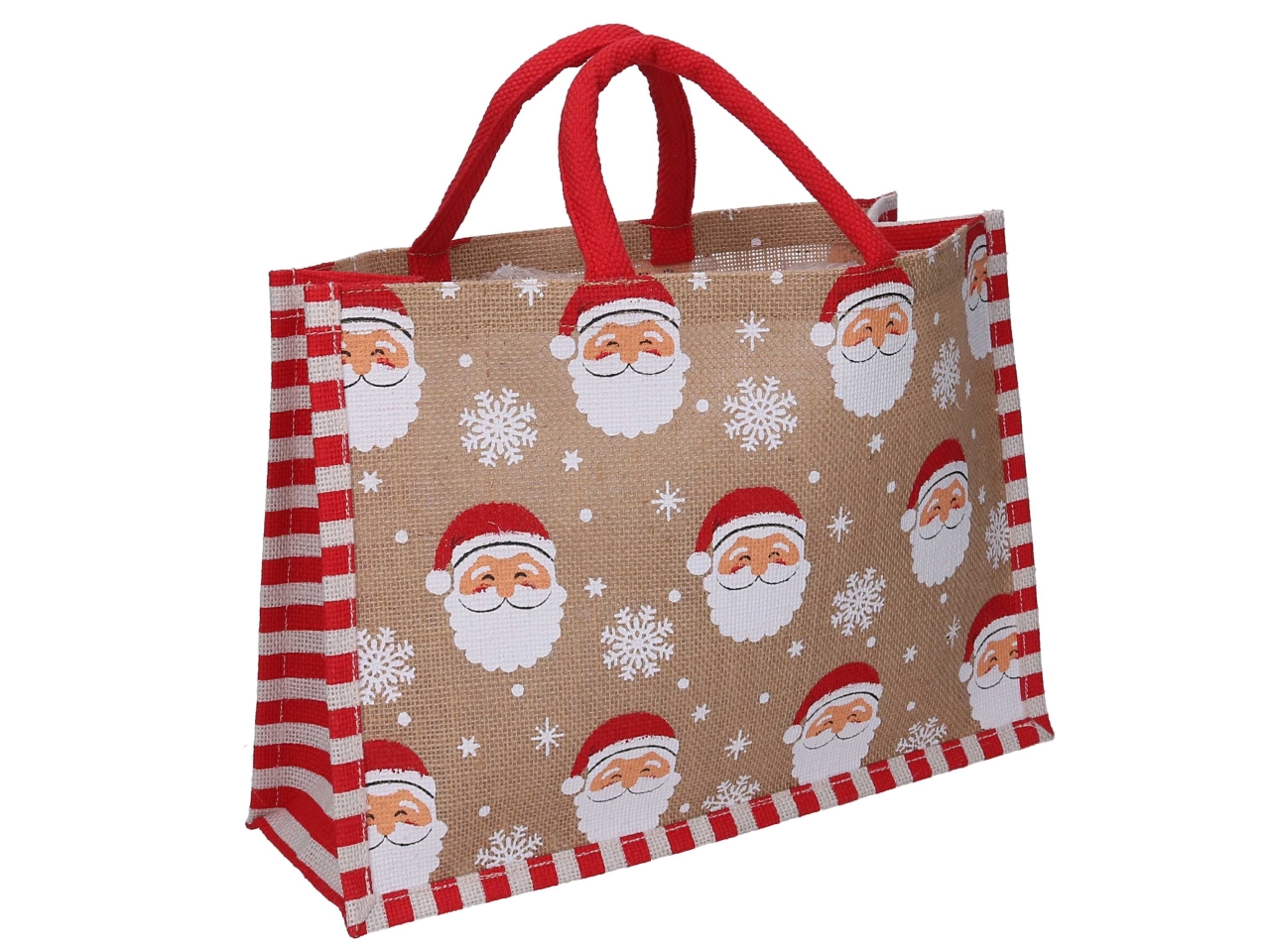 BORSA JUTA BABBO NATALE 36X12,5XH.25CM 7626470000