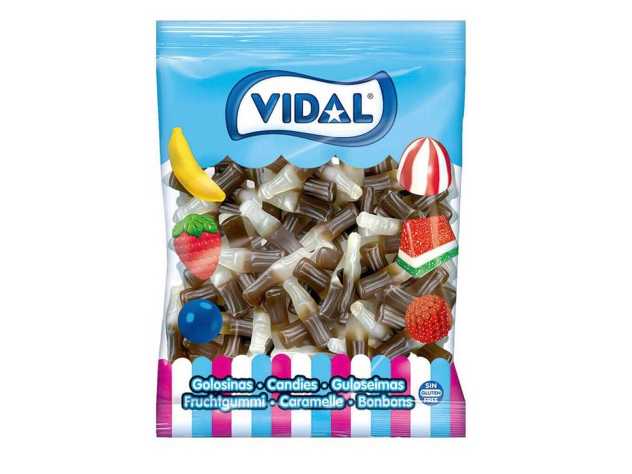 GOMMOSE BOTTIGLIE COLA BUSTA 1KG  101794900