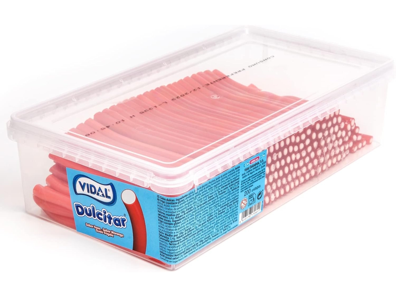 DULCITAR FRAGOLA VASCHETTA 200PZ 110365400