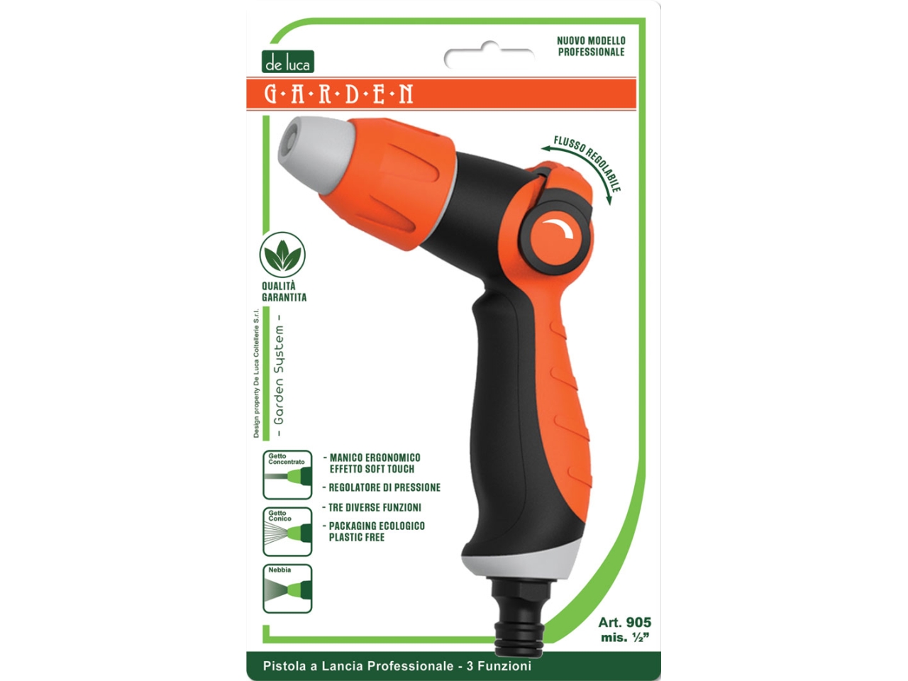 PISTOLA A LANCIA REGOLABILE PROFES. 3 FUNZ. 22905