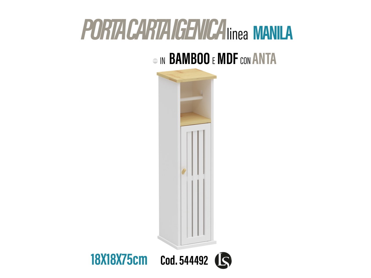 MOBILE IN MDF 18X18X75CM LS-24021AWA