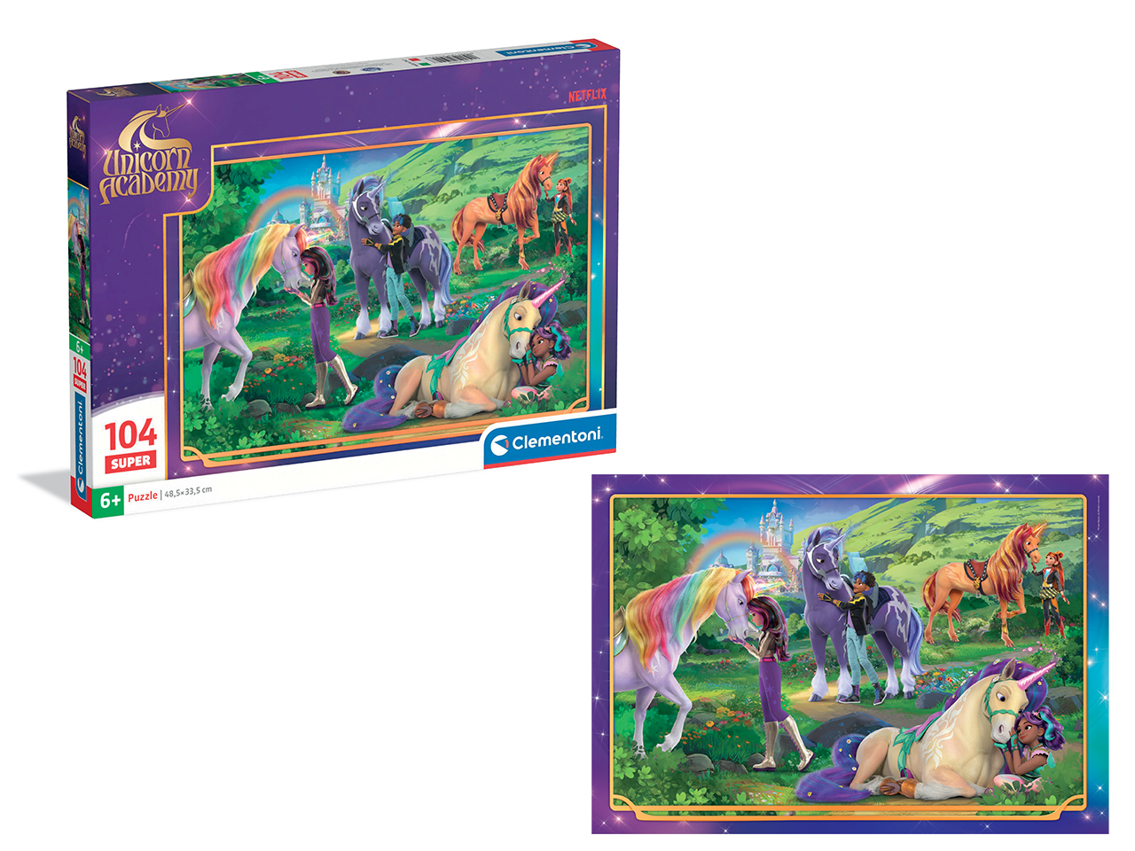 PUZZLE 104PZ SUPER UNICORN ACADEMY2- 25099.8