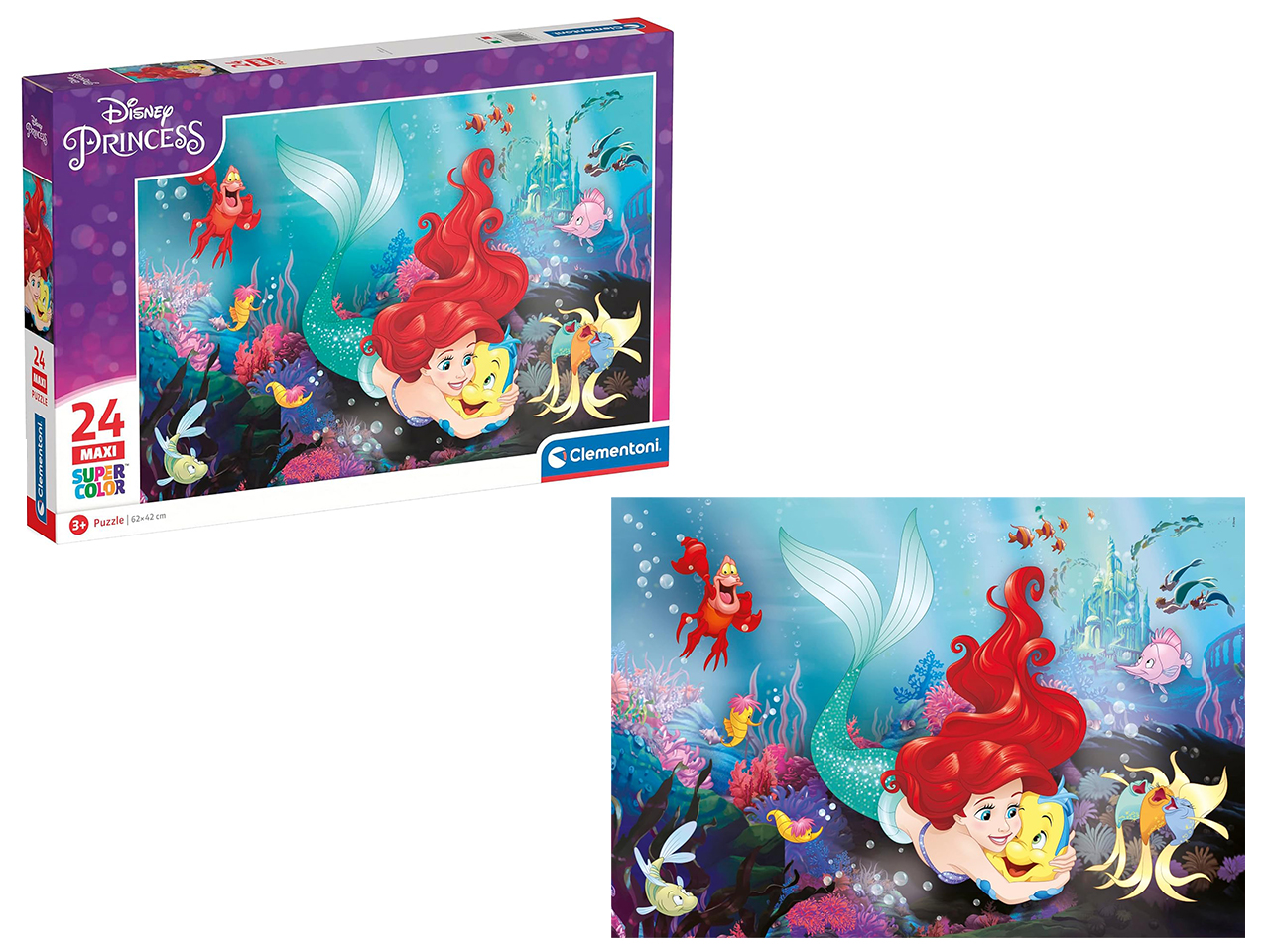 PUZZLE 24 MAXI LITTLE MERMAID 24243.6