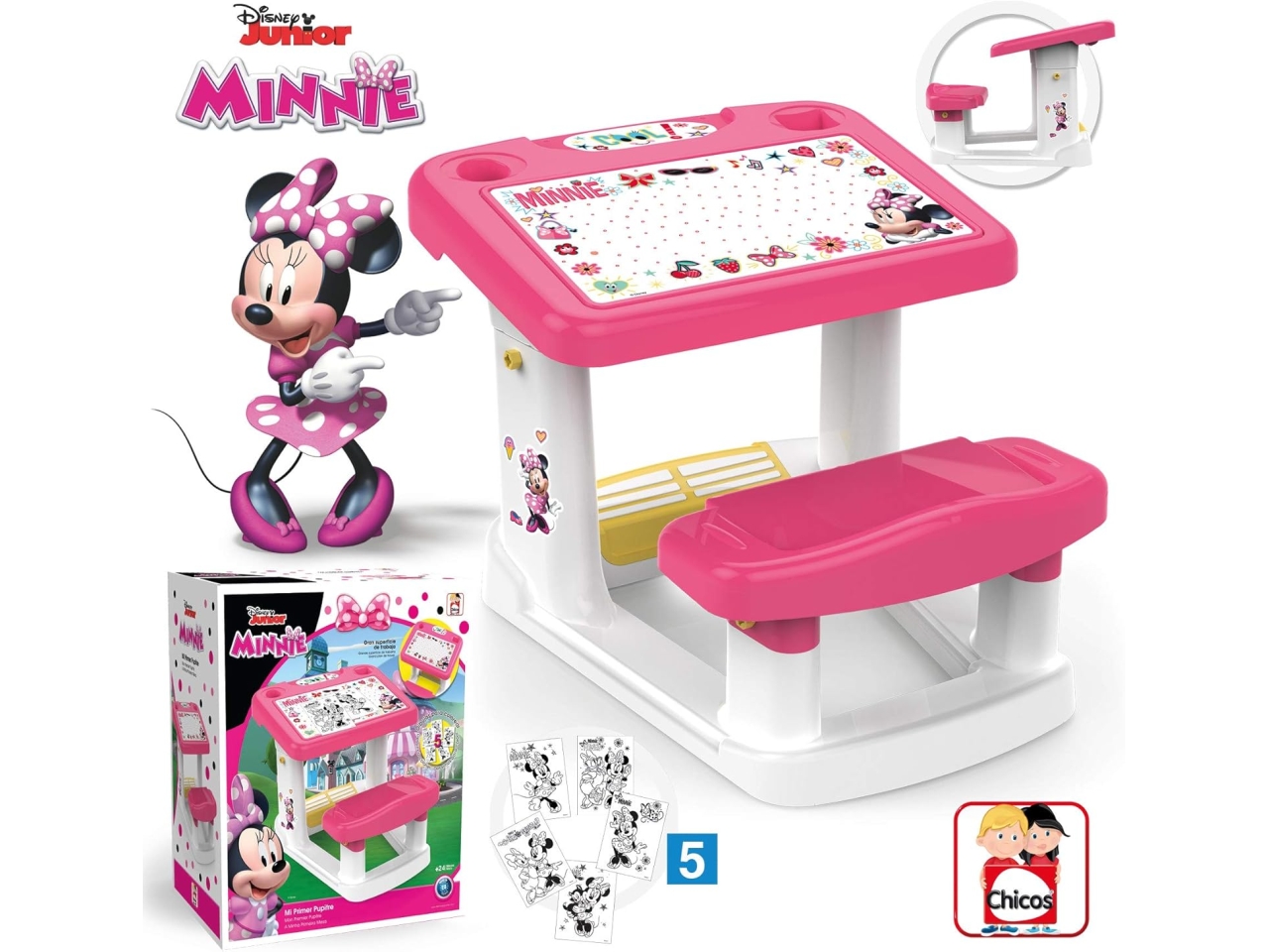 BANCO SCUOLA MINNIE CHIC 51119