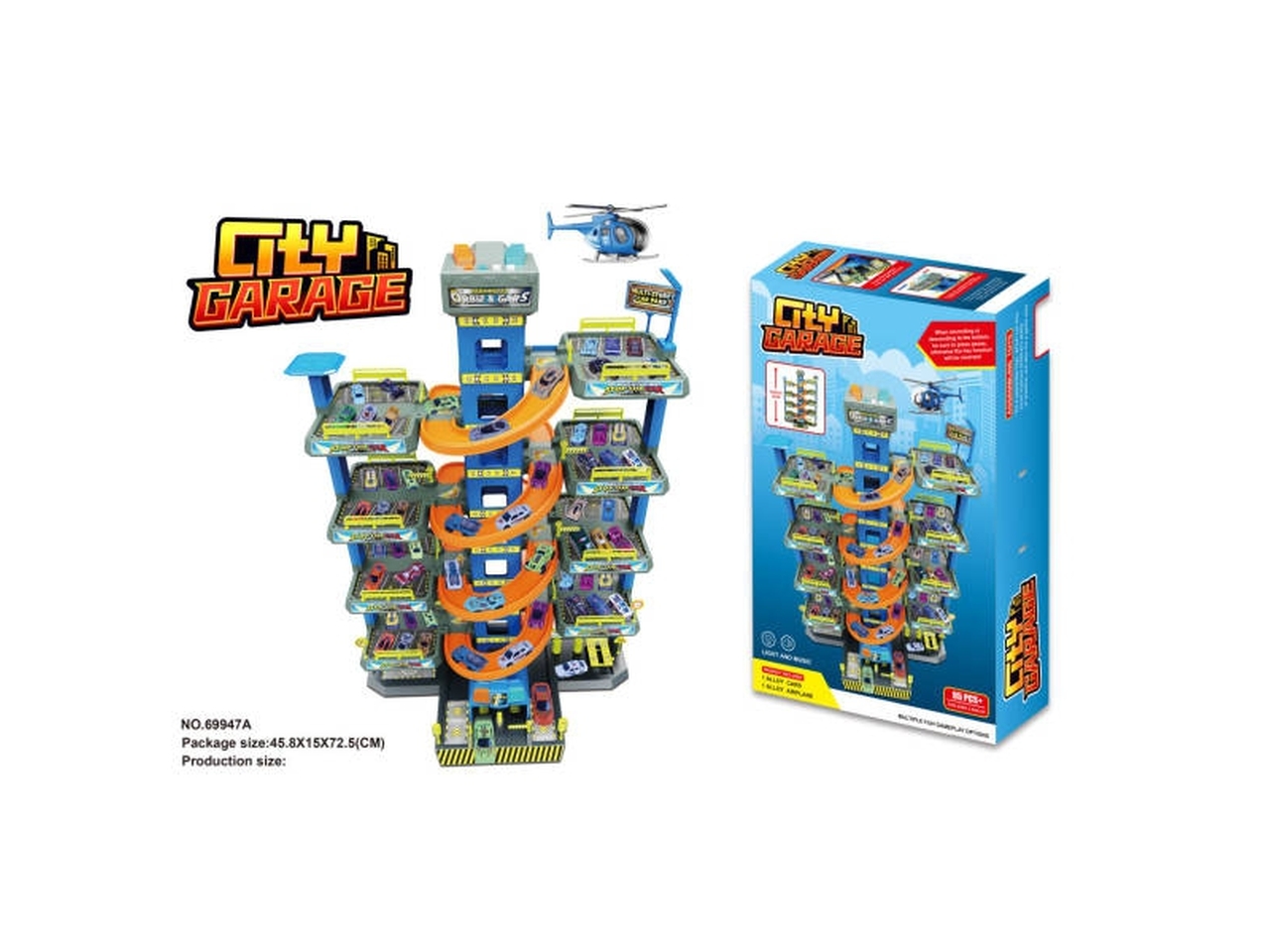 URBAN CITY MEGA GARAGE ELETTRICO 9 PIANI HT 056