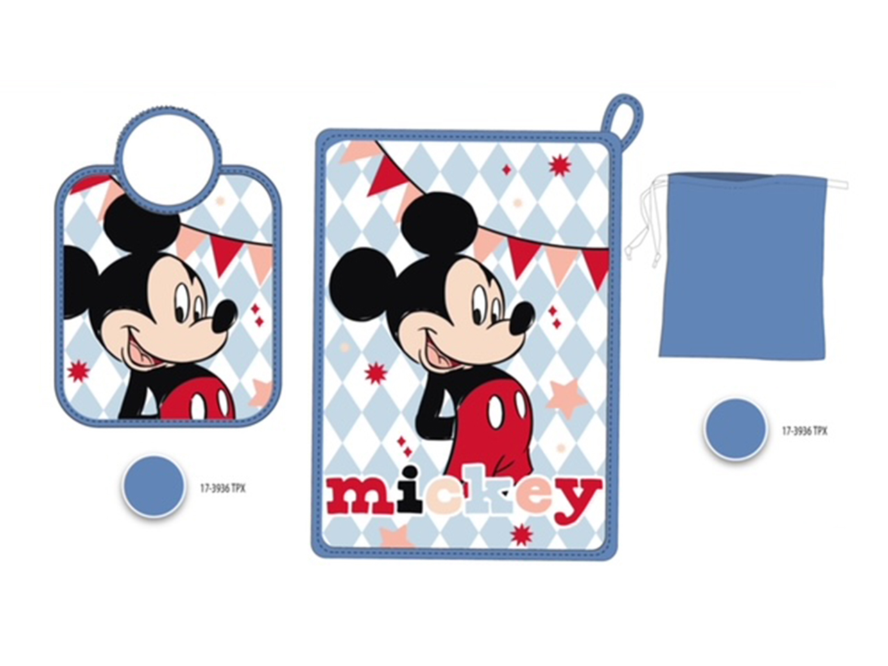 MICKEY KIT TOVAGLIETTA+BAVAGLINO+SACCHETTO 1751