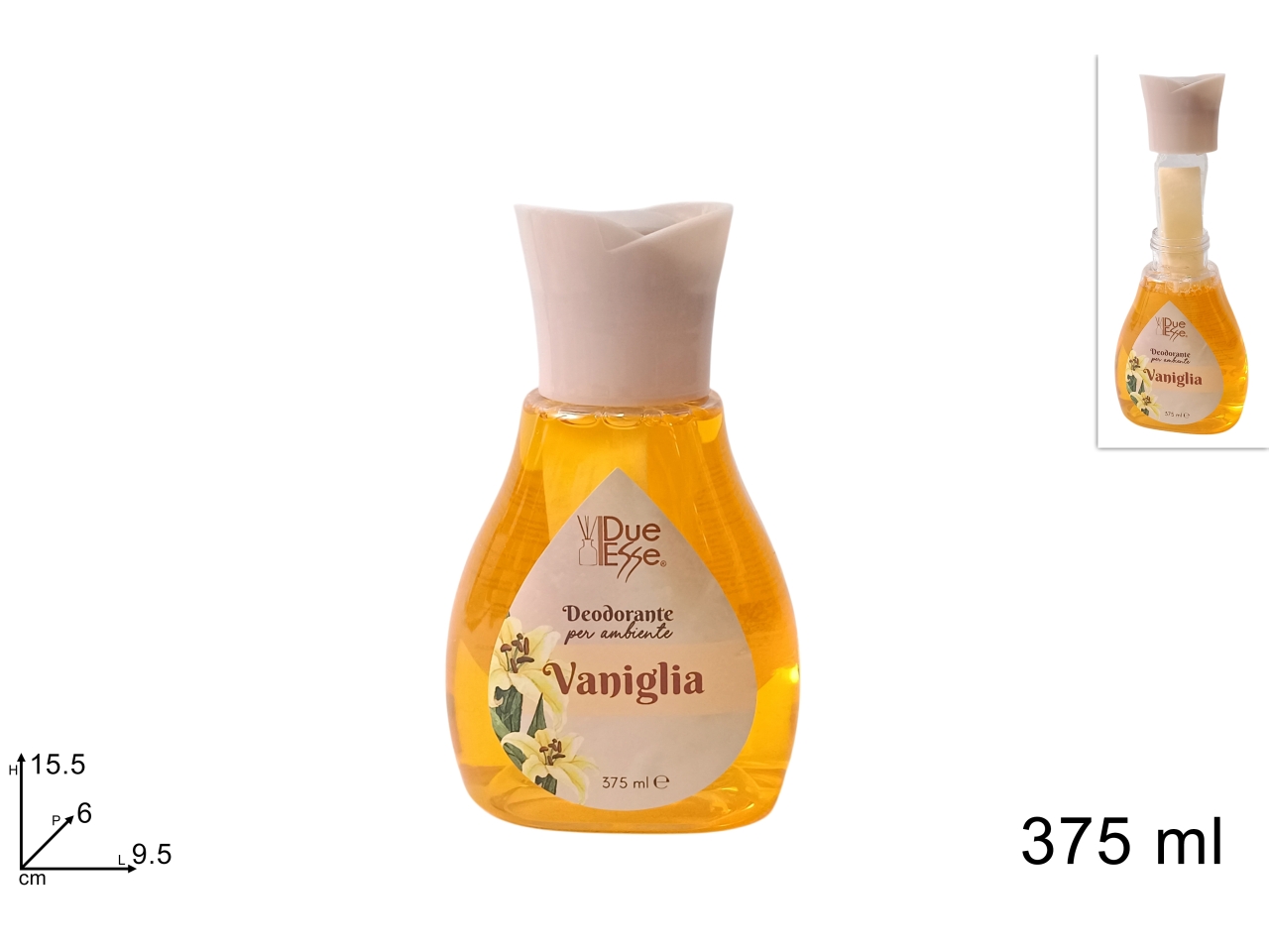 DEODORANTE AMBIENTE VANIGLIA 375 ML DEODORANTE AMBIENTE VANIGLIA 375 ML