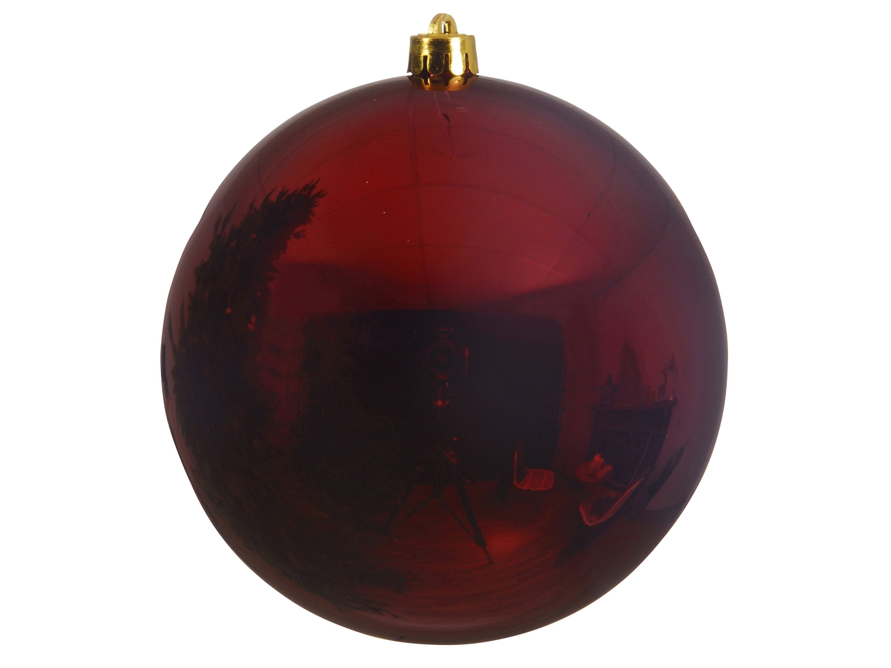 PALLA 40CM BORDEAUX LUCIDA 023319