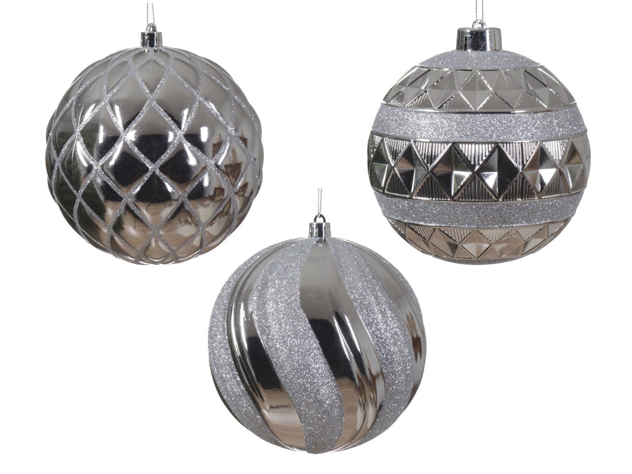 PALLA 12CM ARGENTO LUCIDE ASS. 024512