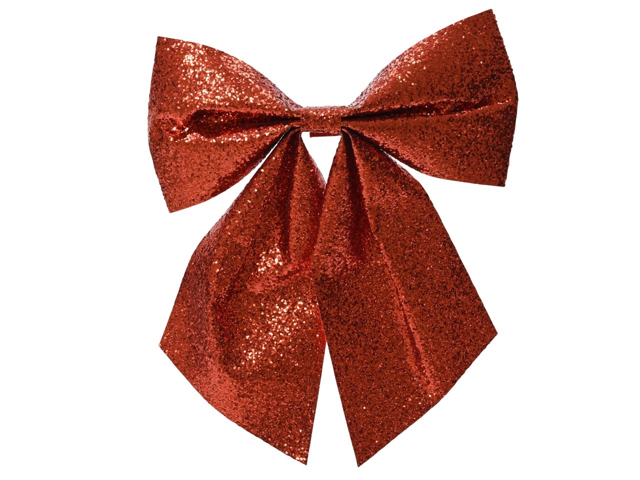 FIOCCO 8PZ ROSSO GLITTER 024689