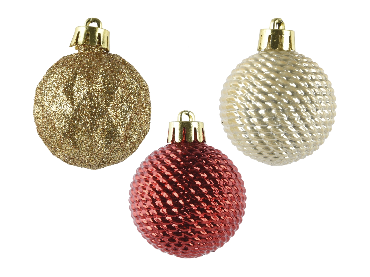 PALLA 4CM 9PZ LUCIDO/GLITTER ASS. 028357