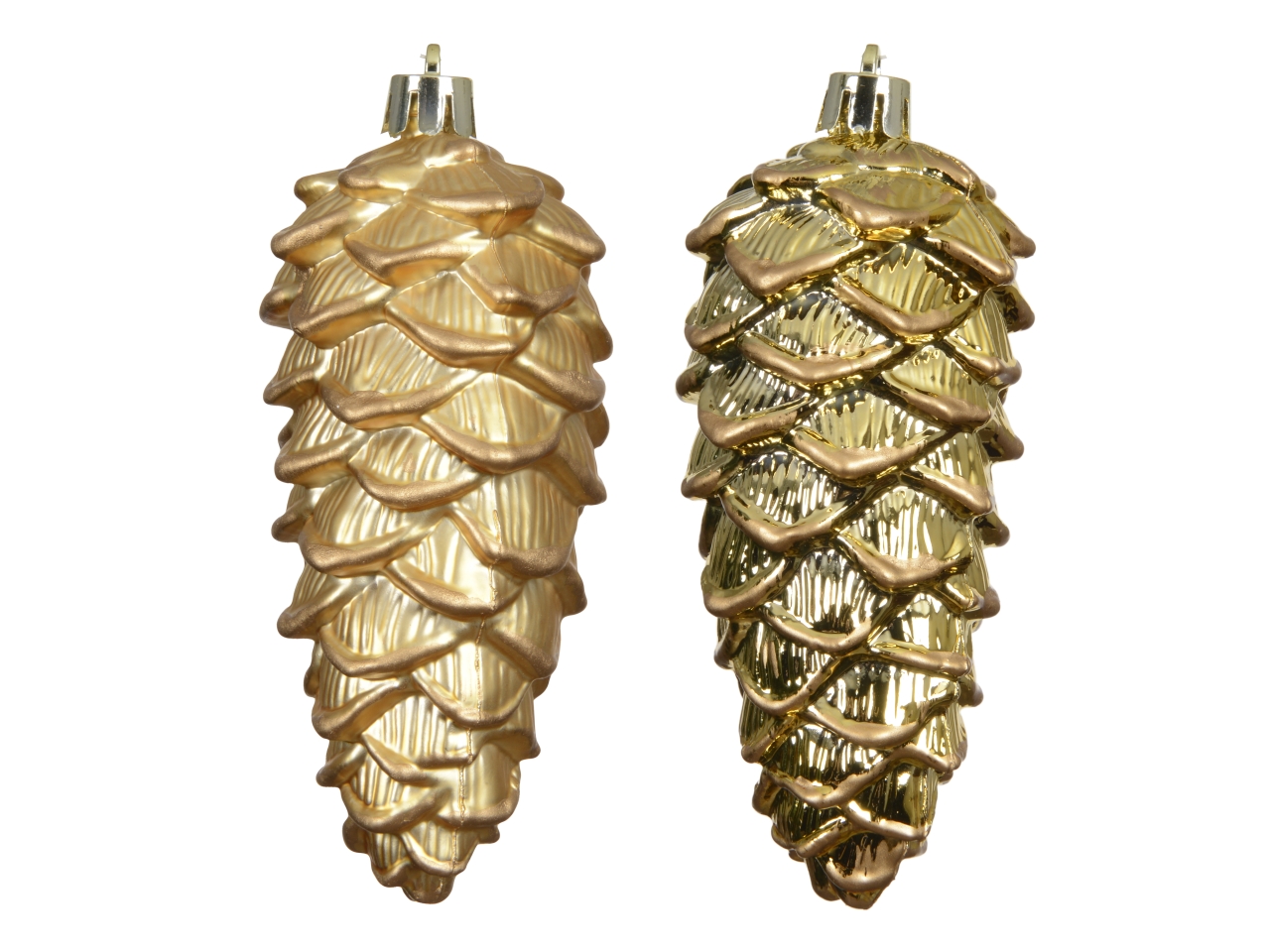 APPENDINO PIGNA 11,5CM 2PZ ORO GLITTER 028499