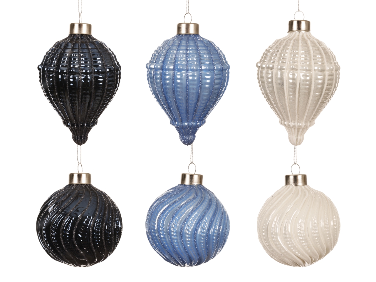 PALLA VETRO 8CM 2MODELLI 3COL.ASS. 071079