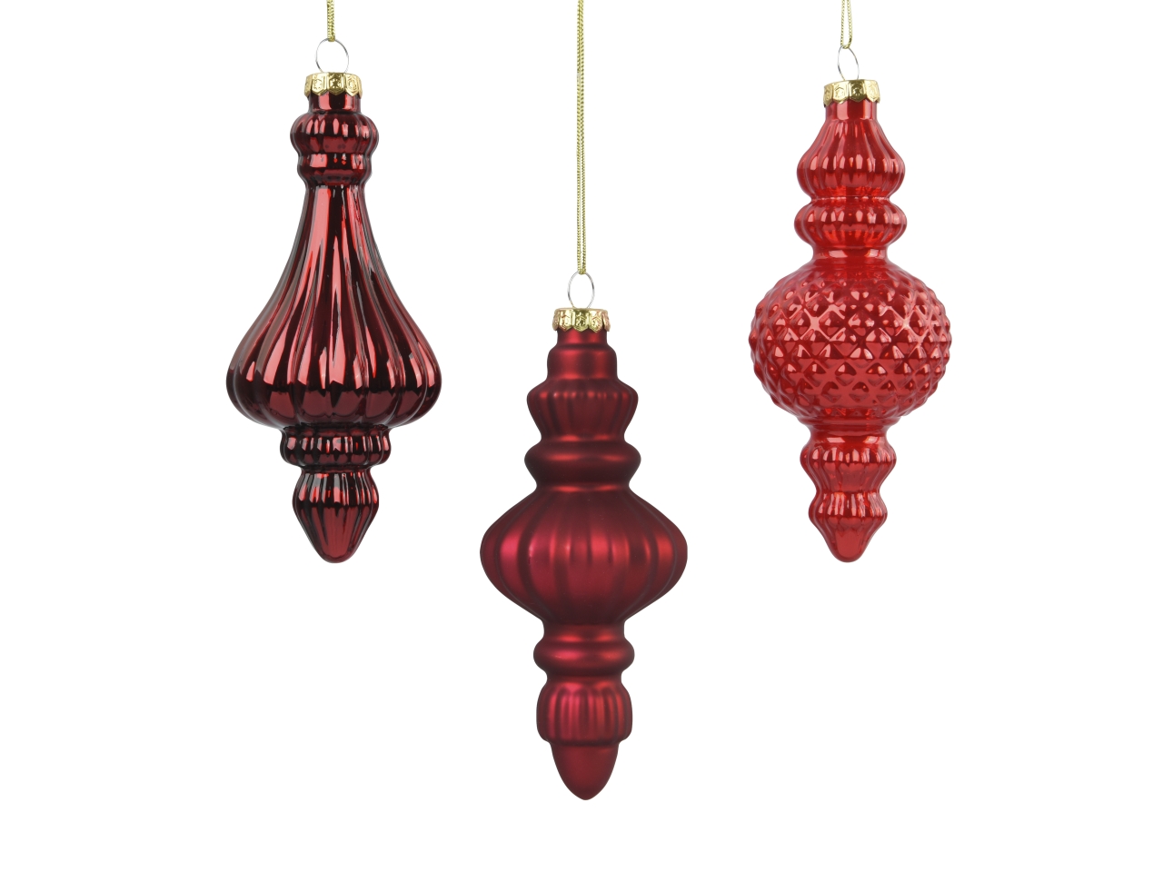 APPENDINO VETRO 15CM ROSSO LUC./OPACO/SMALT.122400