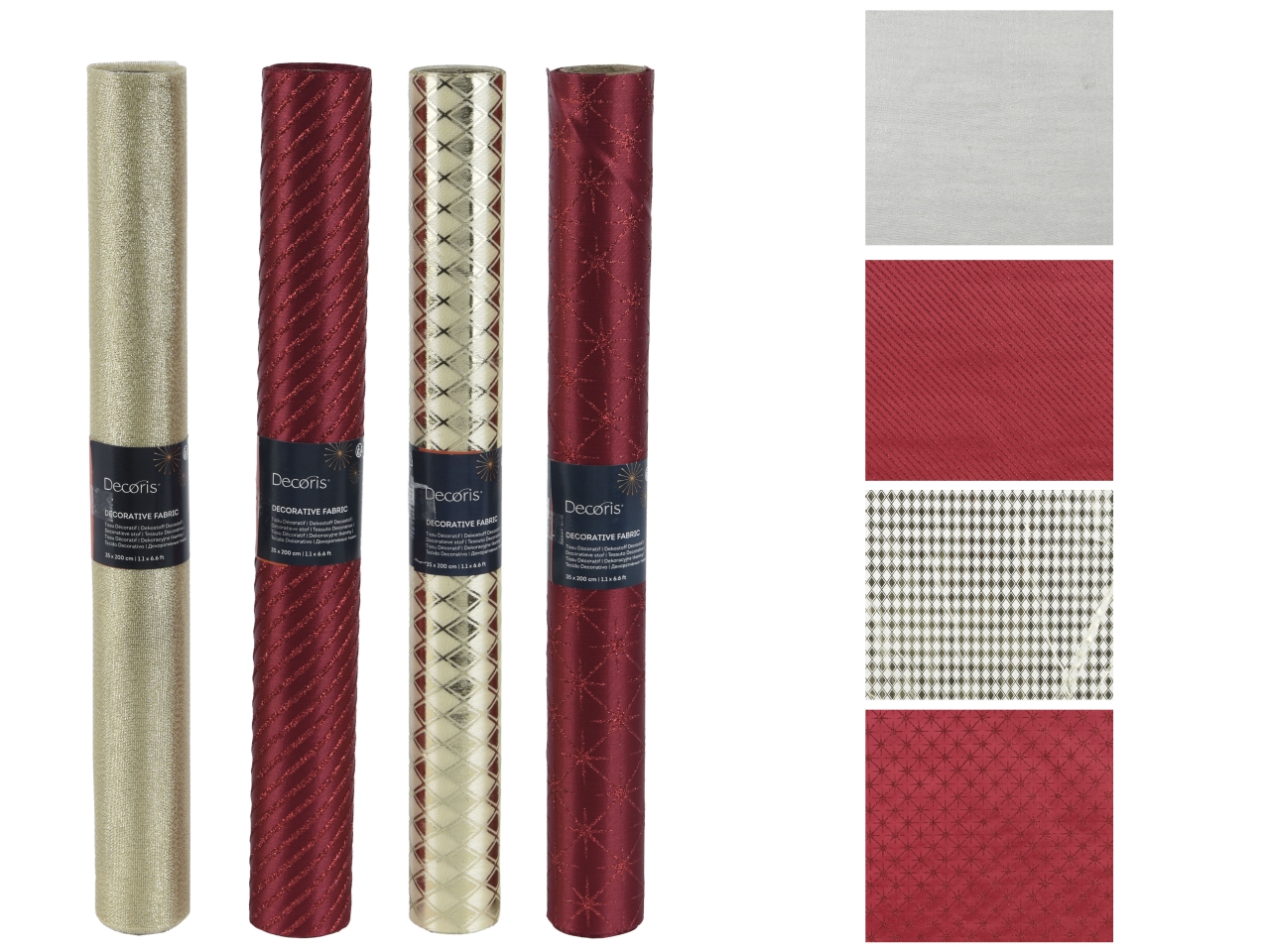 ROTOLO TESSUTO 35X200CM COL. ASS. 463454