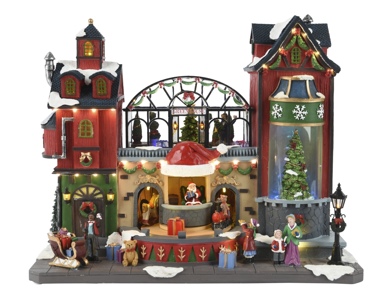 SCENARIO C/LED MOVI. E MUSICA 27X48,5X39CM 489111 SCENARIO C/LED MOVI. E MUSICA 27X48,5X39CM 489111