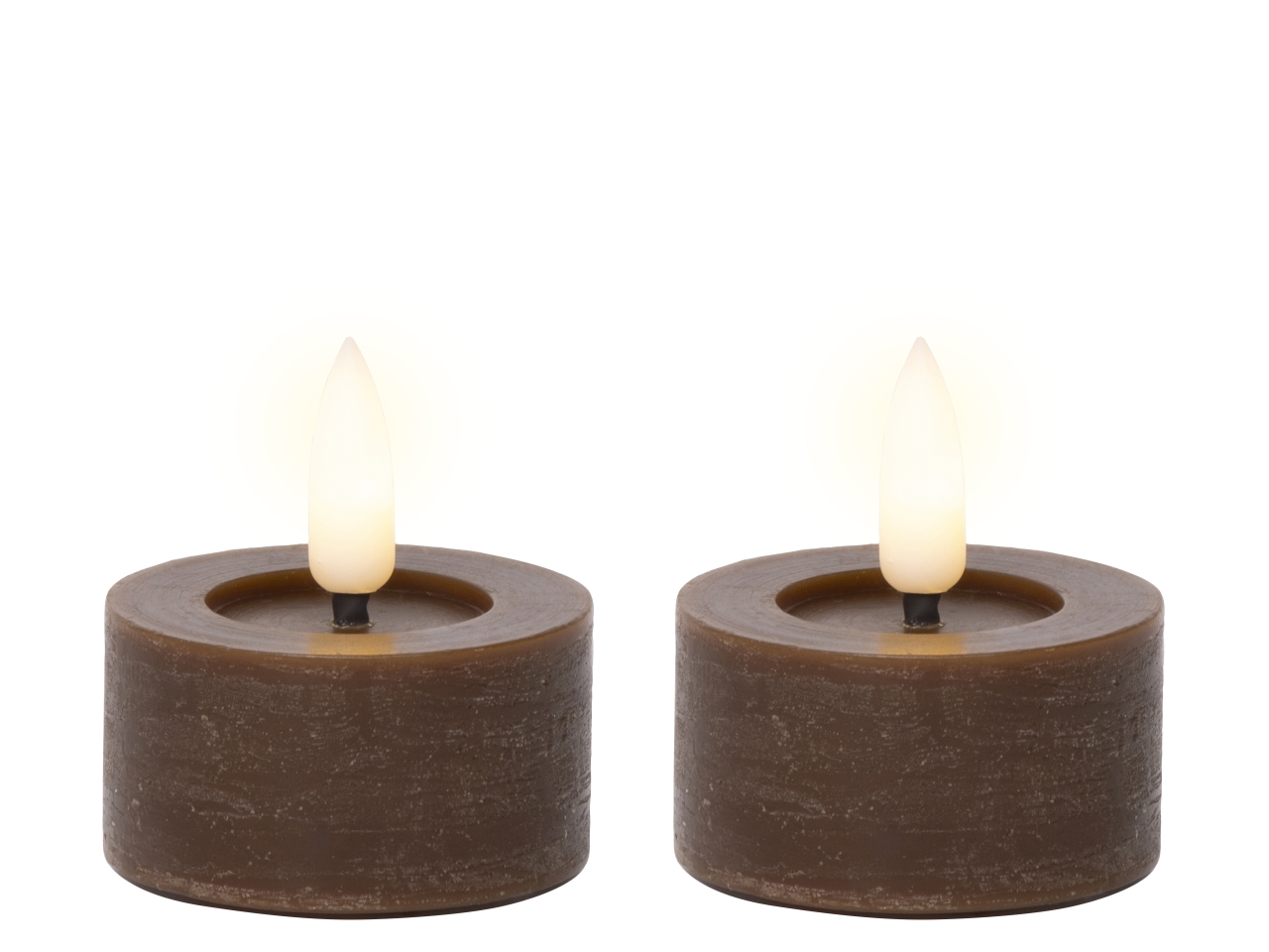 TEALIGHT LED 4X4,5CM BATT. 2PZ MARRONE 489259 TEALIGHT LED 4X4,5CM BATT. 2PZ MARRONE 489259