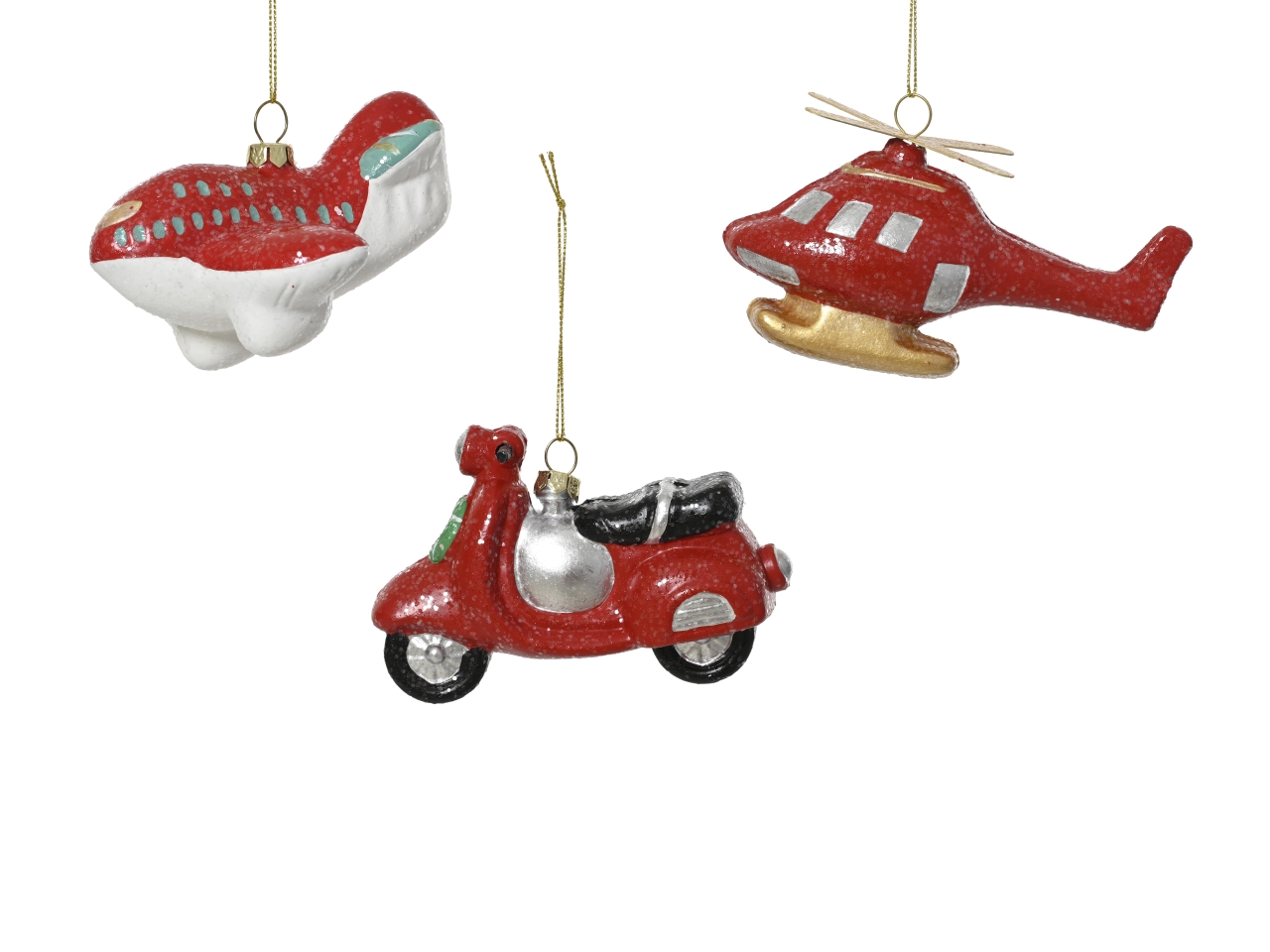 APPENDINO 7CM VESPA/AEREO/ELICOTTERO ROSSO 537359