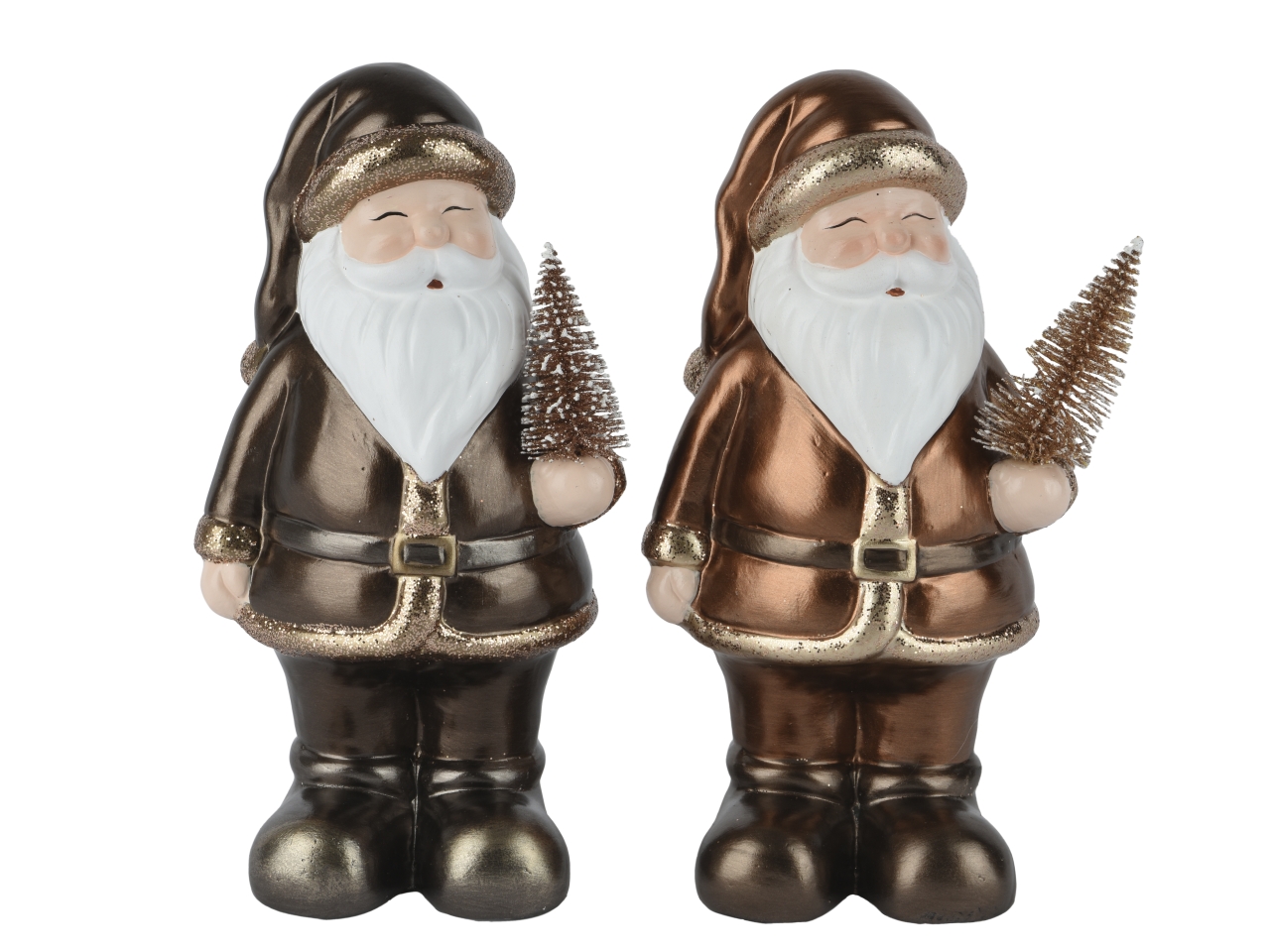 BABBO NATALE 26CM TERRACOTTA 2 COL. ASS. 537865
