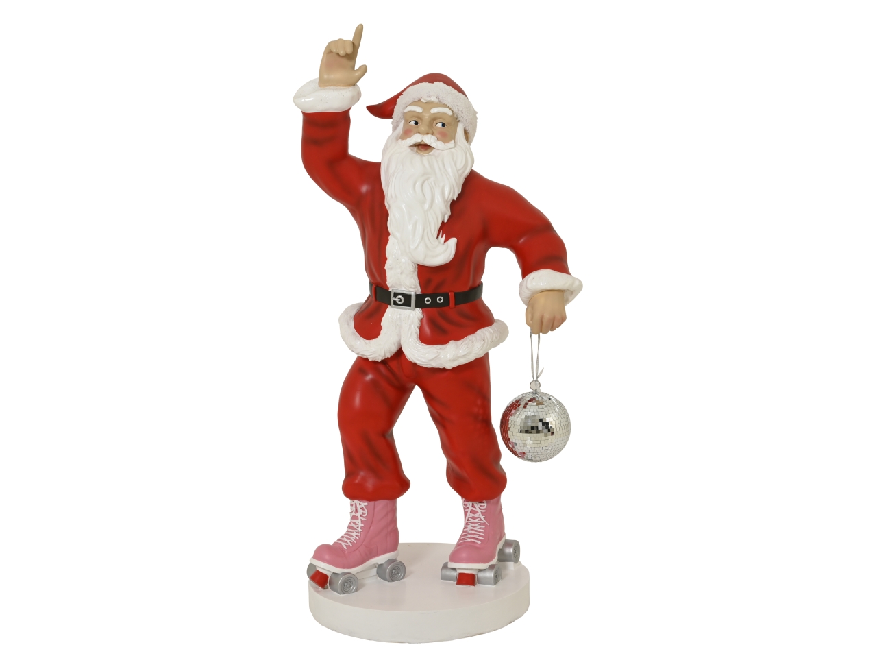 BABBO NATALE C/PATTINI 168CM 537990