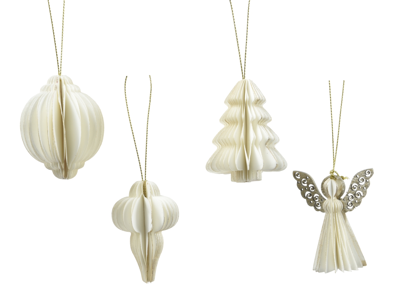 APPENDINO 6CM CARTA NIDO D’APE BIANCO ASS. 7078