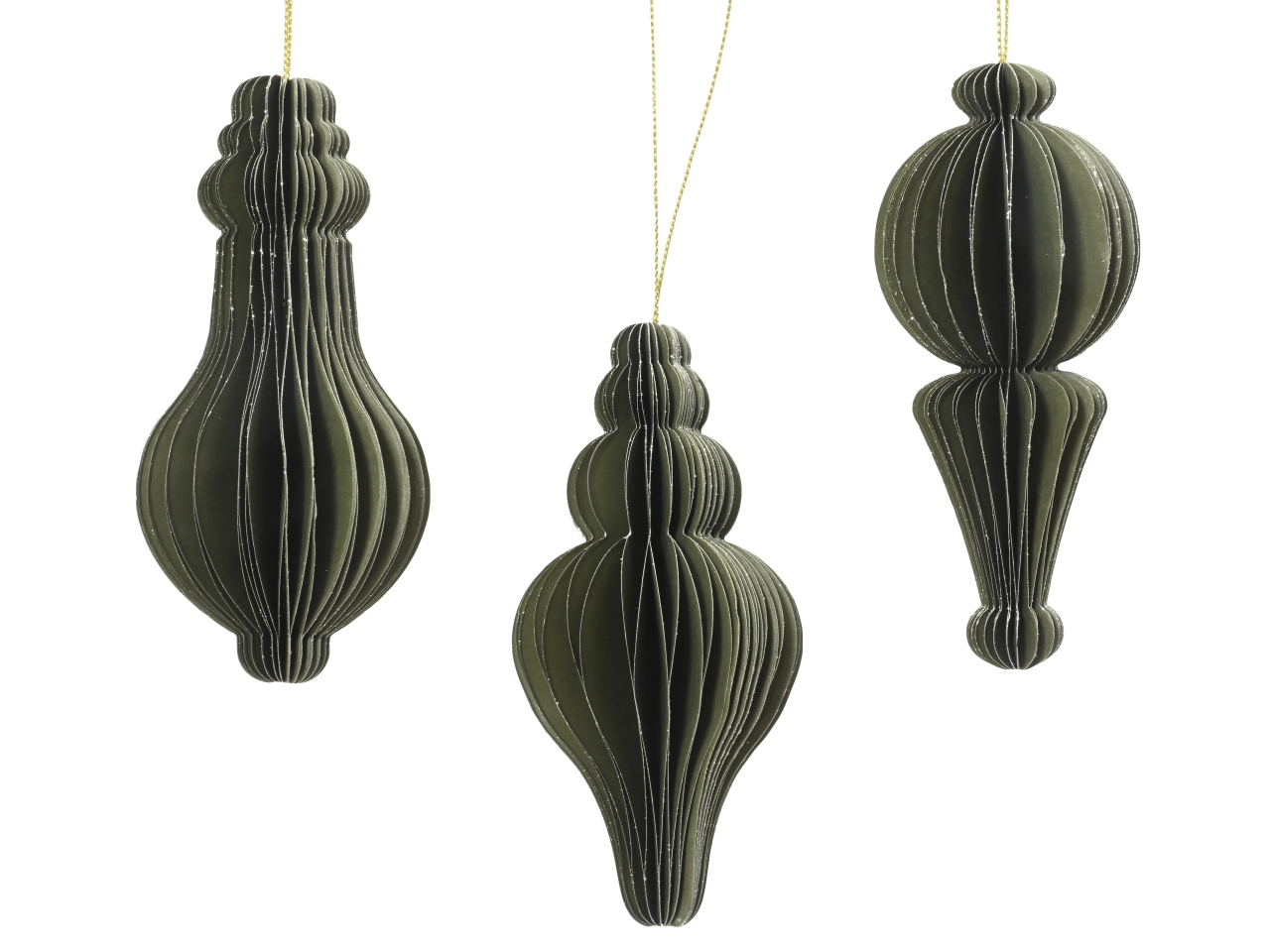 APPENDINO GOCCIA CARTA 5,5XH.12CM VERDE ASS.709421